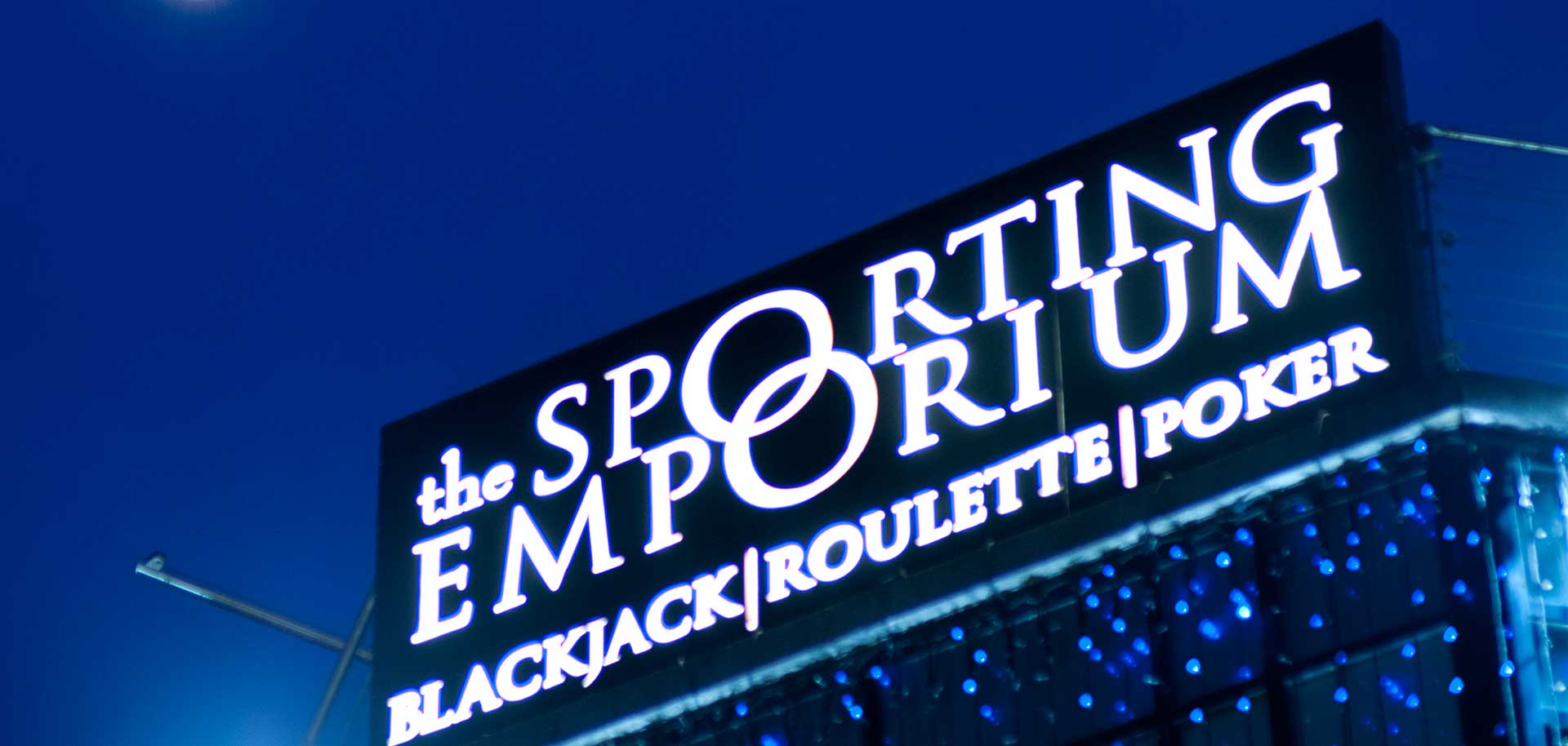The Sporting Emporium Street Signage